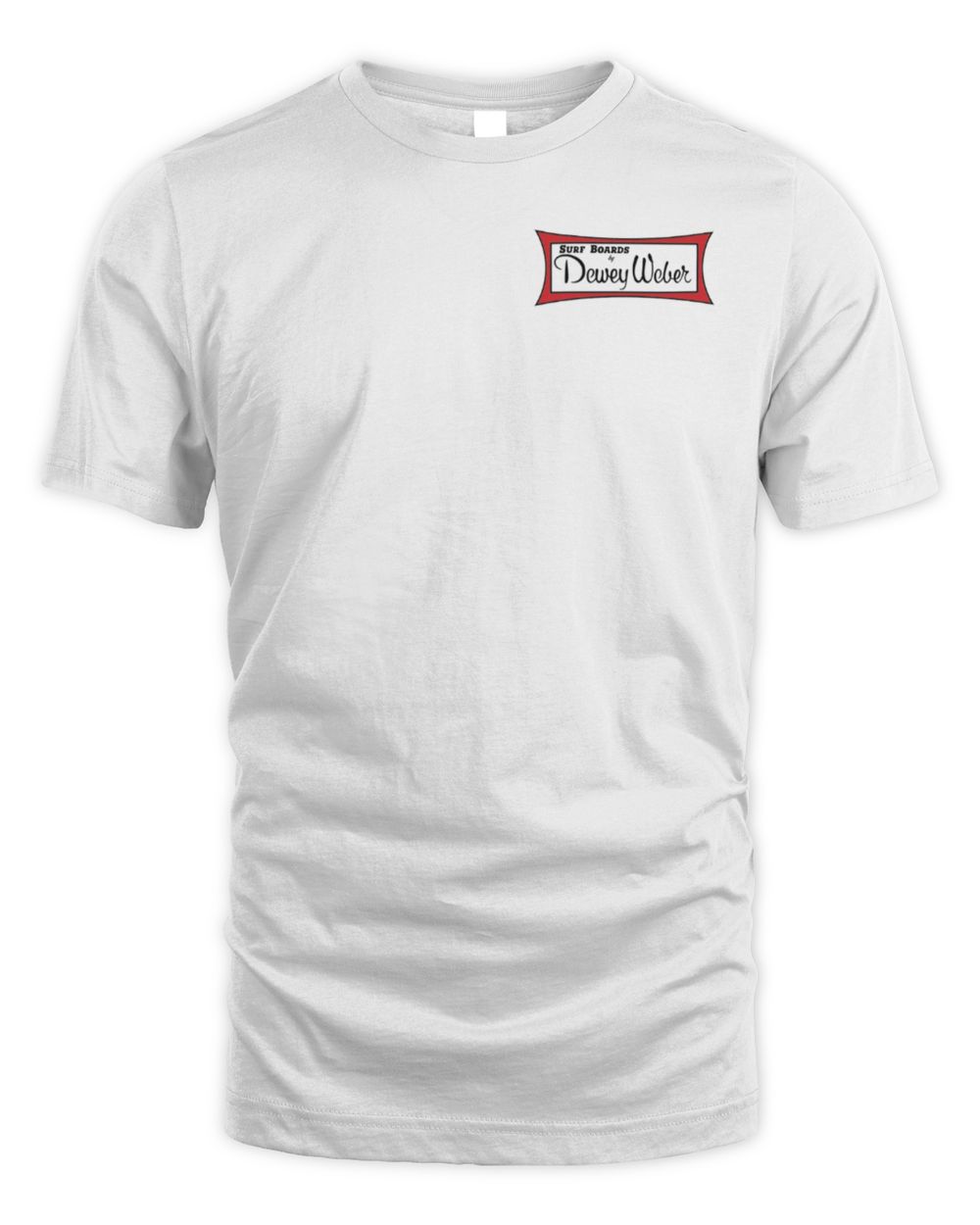 Dewey Weber White Classic Logo T-Shirt