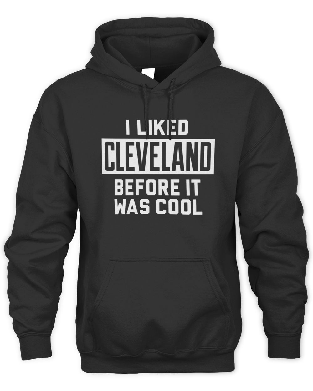 I Liked Cleveland Before It Was Cool Hoodie Sweatshirt