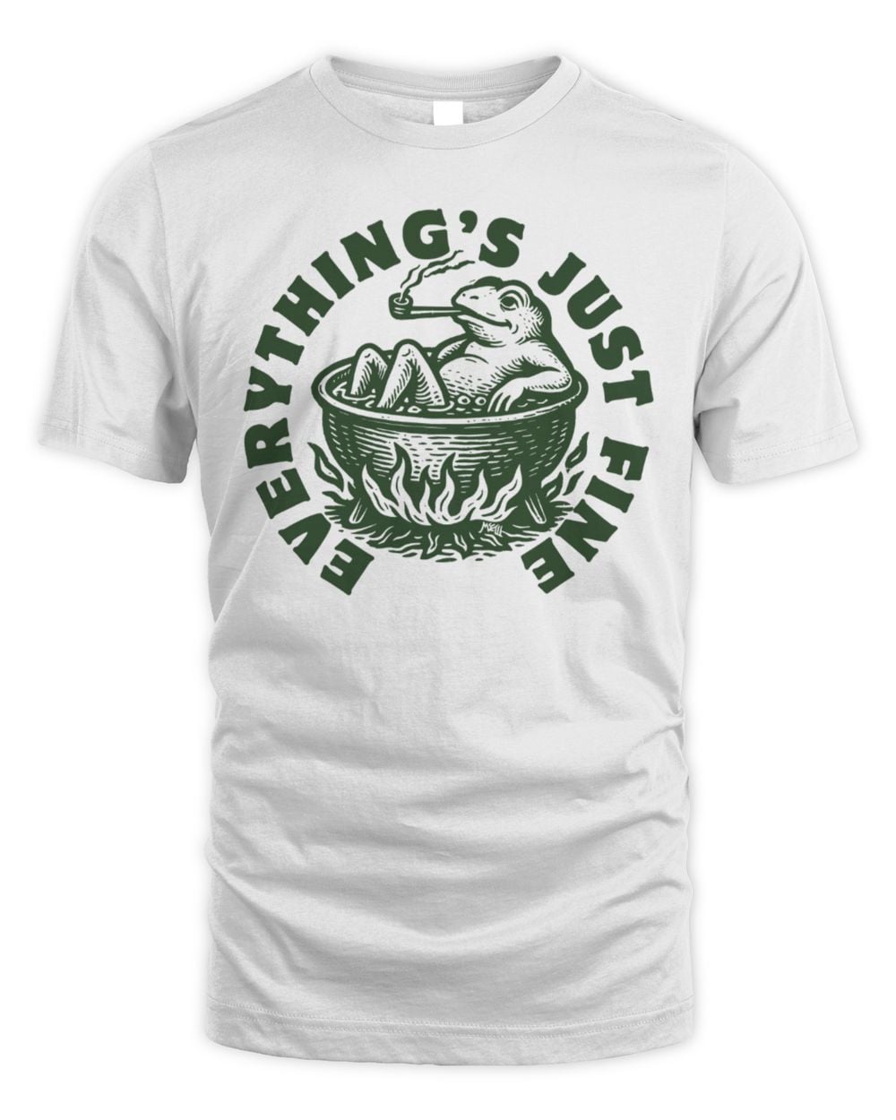 Boiling Frog Everything's Just Fine T-Shirt