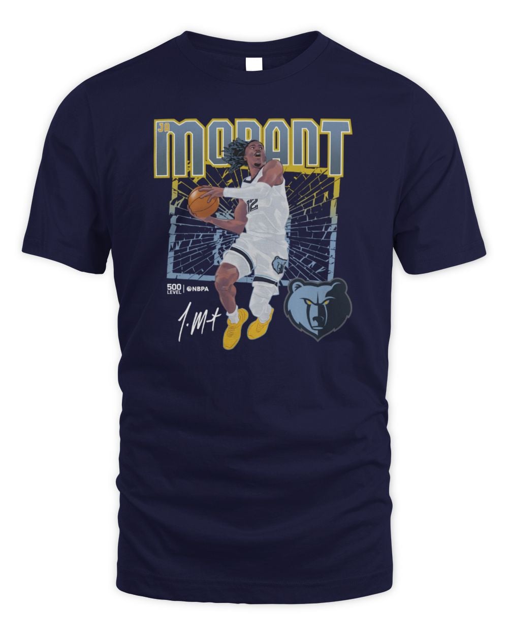 Ja Morant Memphis Grizzlies Shattered Official T Shirt