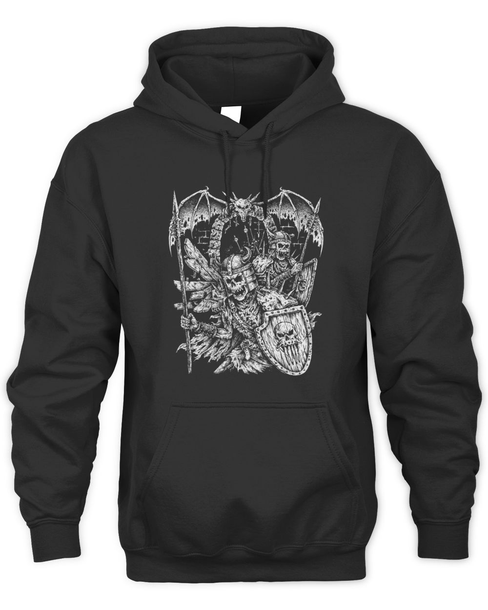 Electric Witch Skeleton Warriors Hoodie Sweatshirt