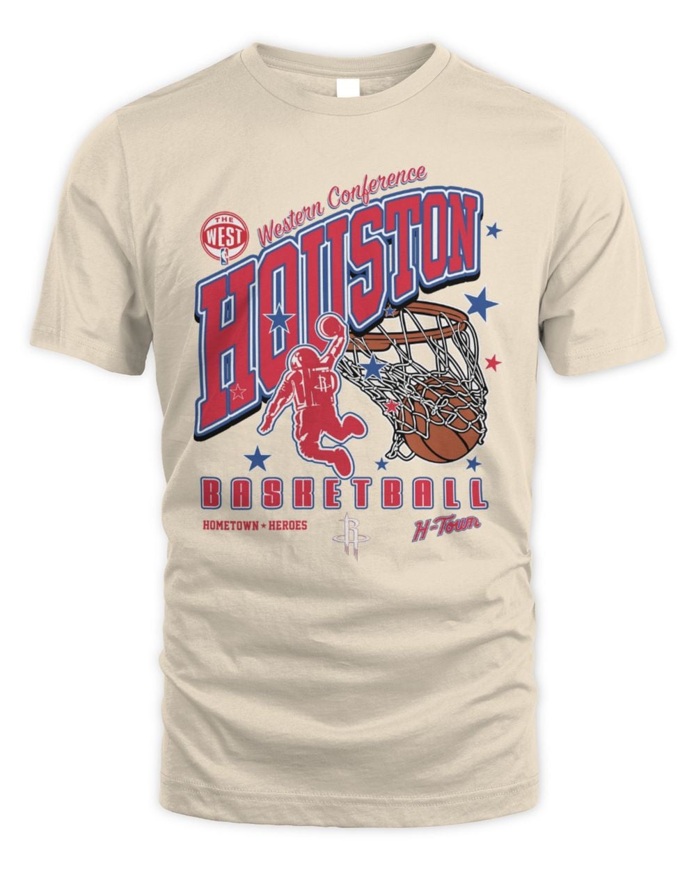 Houston Rockets 2025 City Edition Stone T-Shirt