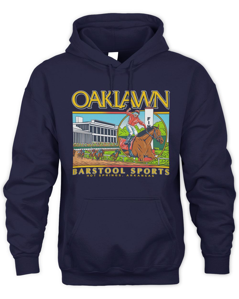 Oaklawn x Barstool Sports Photo Finish Hoodie Sweatshirt