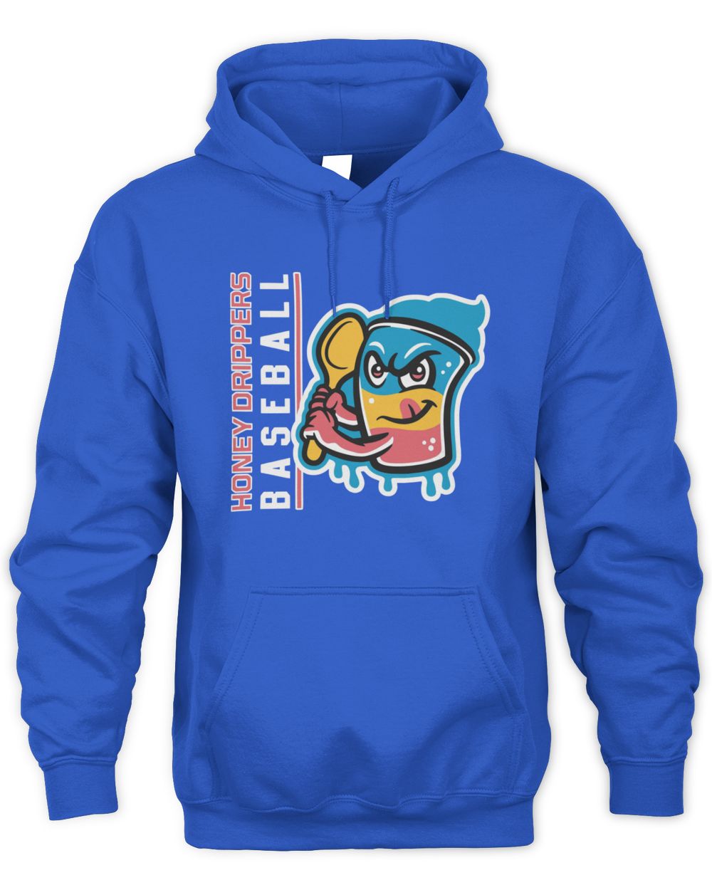 Official Jacksonville Jumbo Shrimp GoTeez Honey Drippers Big Team Logo Hoodie