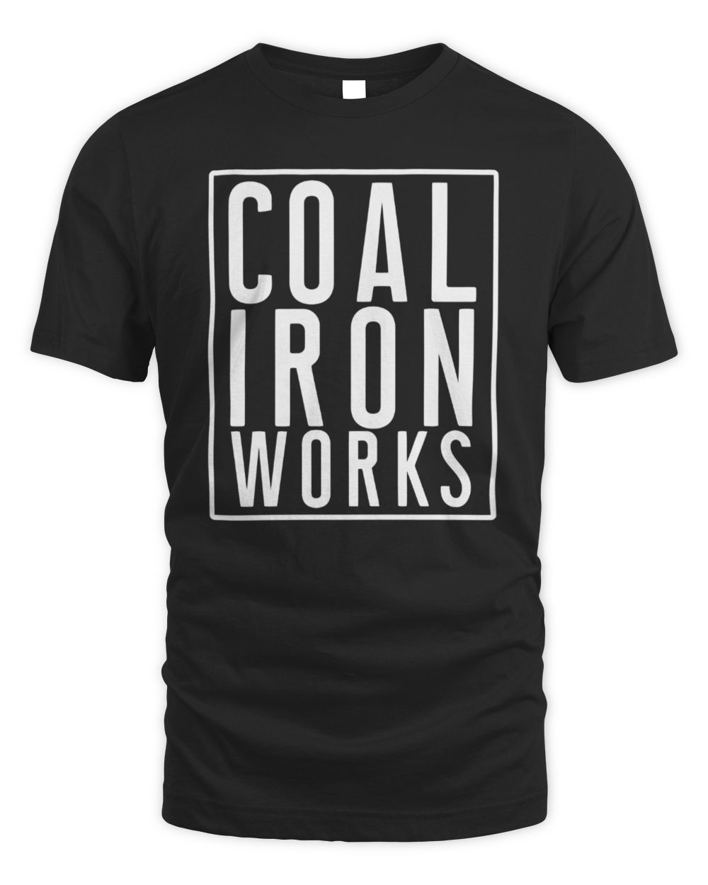 Coal Iron Works CIW White Logo T-Shirts