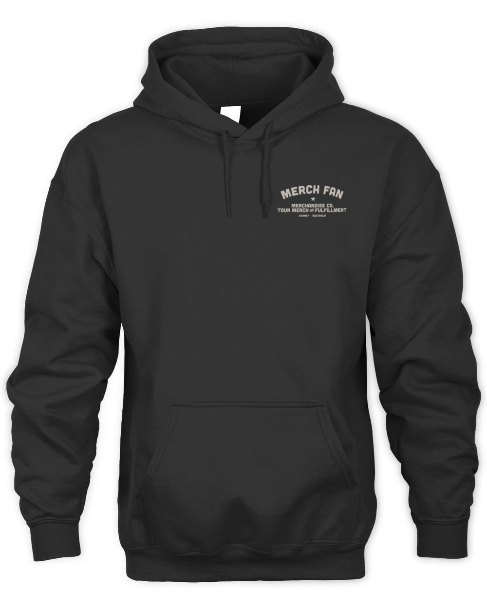 Merch Fan Star Black Hoodie Sweatshirt