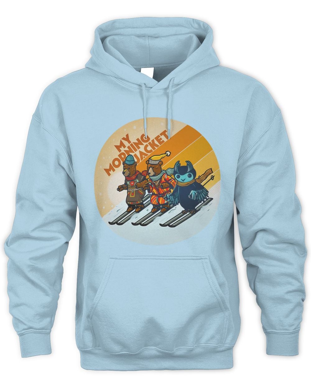 My Morning Jacket Group Ski Hoodie Sweatshirt