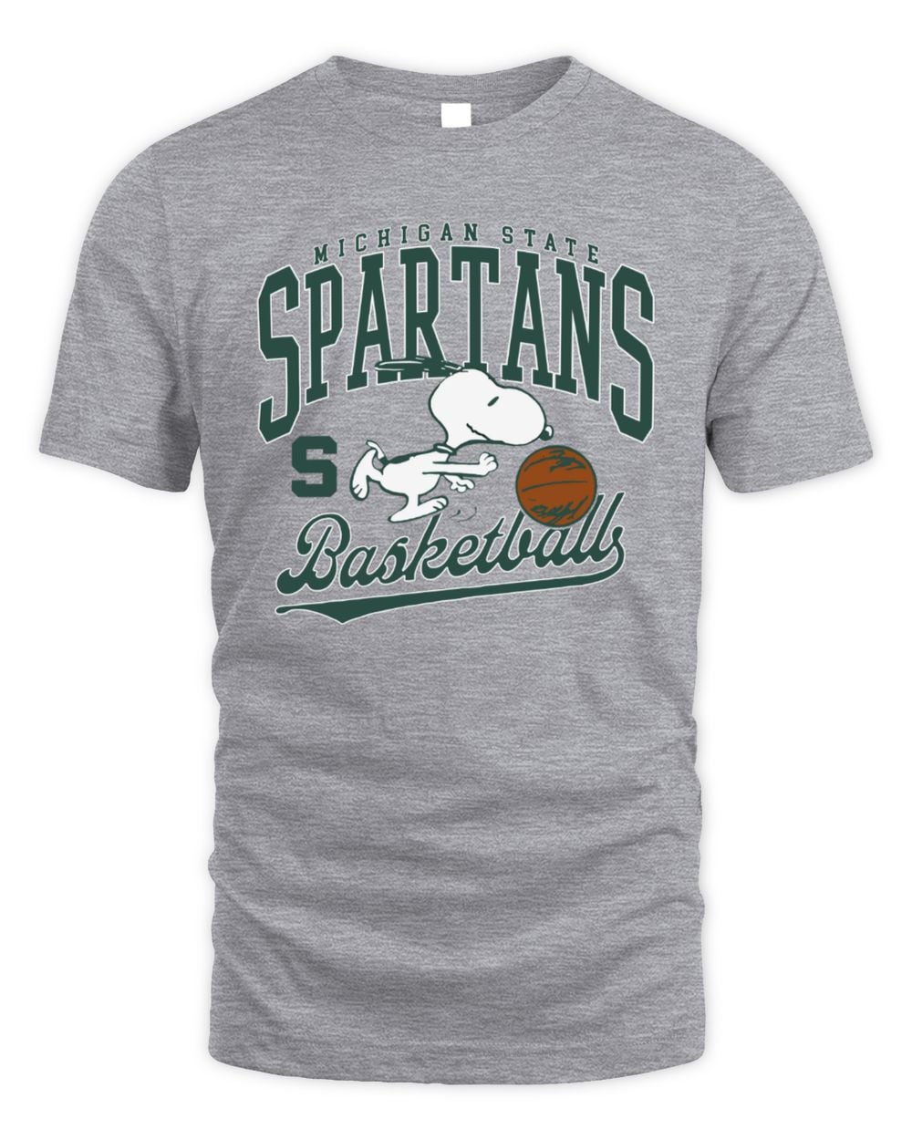 MSU Snoopy Basketball T-Shirt