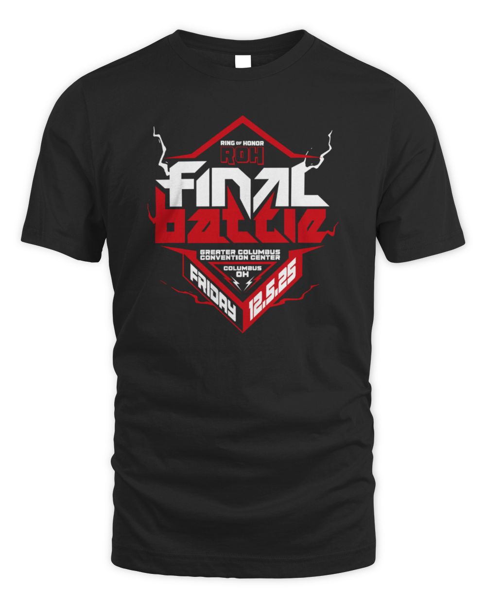 ROH Final Battle 2025 Event Official Tee