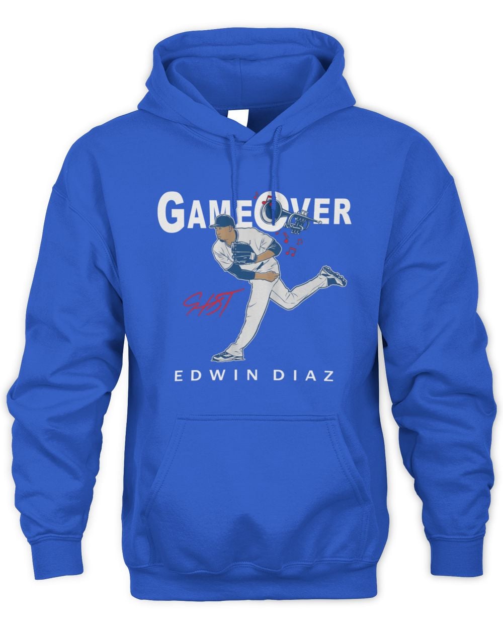 Edwin Diaz Game Over Los Angeles Hoodie Sweatshirt