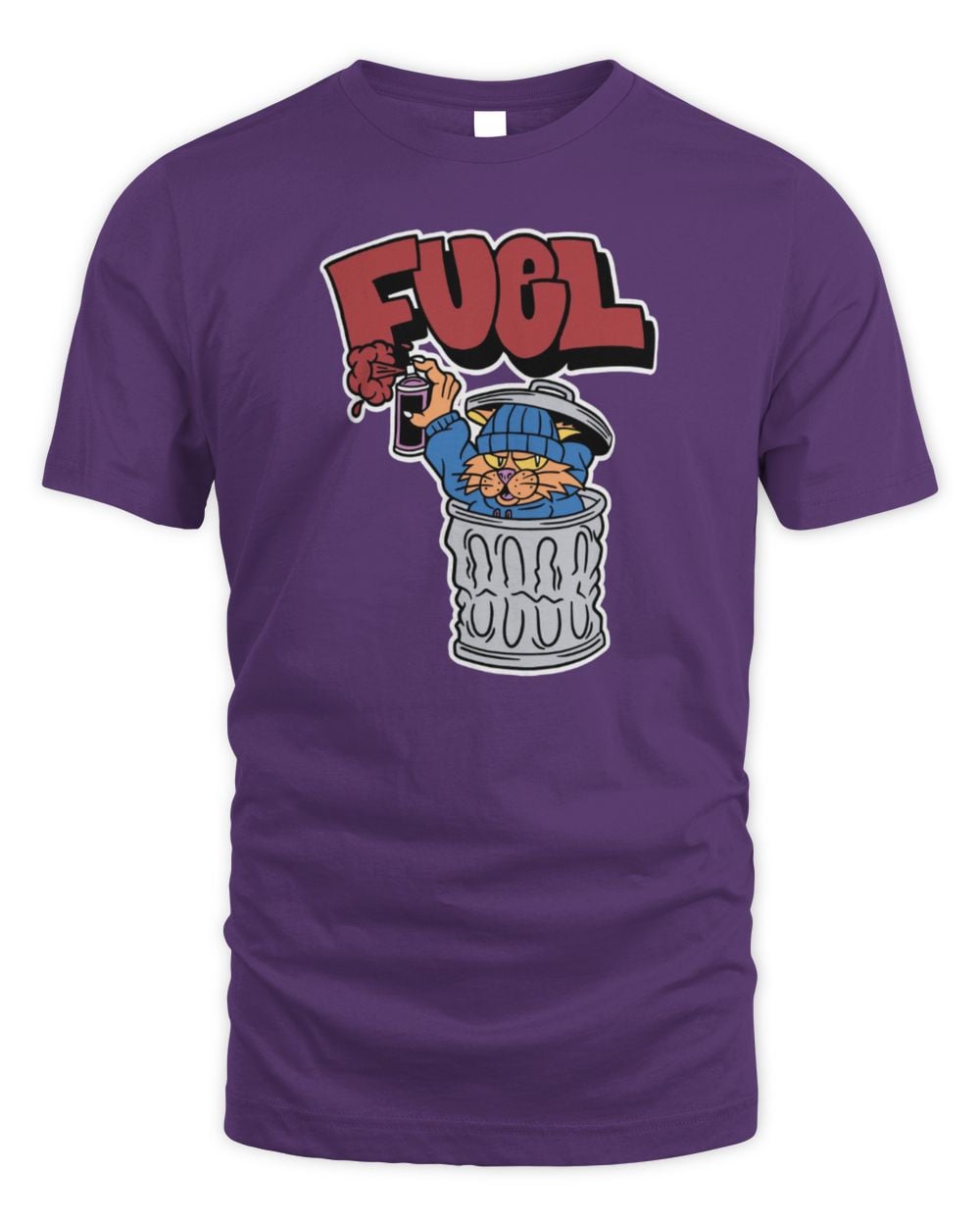 Fuel Purple Slim Fit Hero Crew T-Shirt