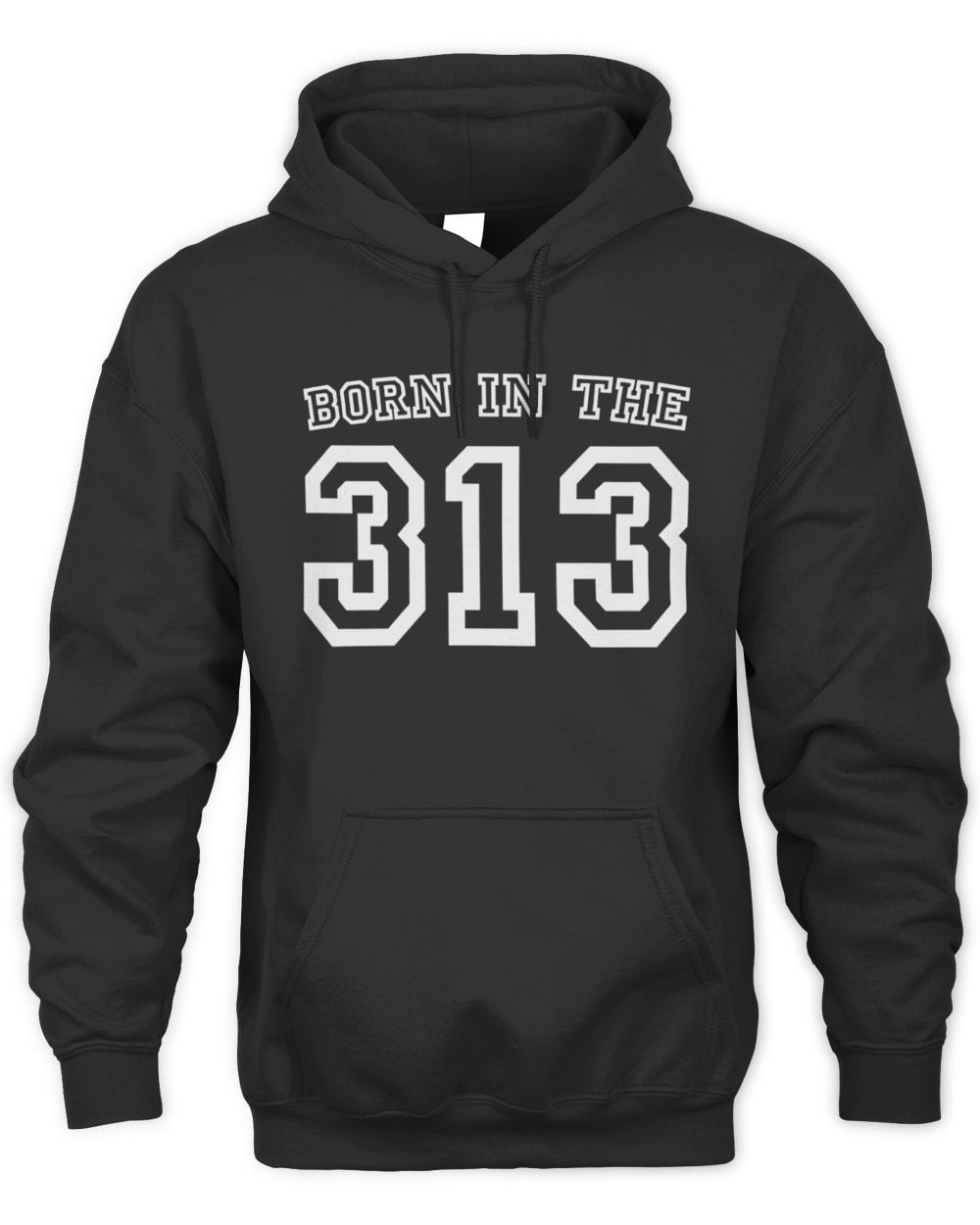 Born In The 313 Unisex Hoodie Sweatshirt