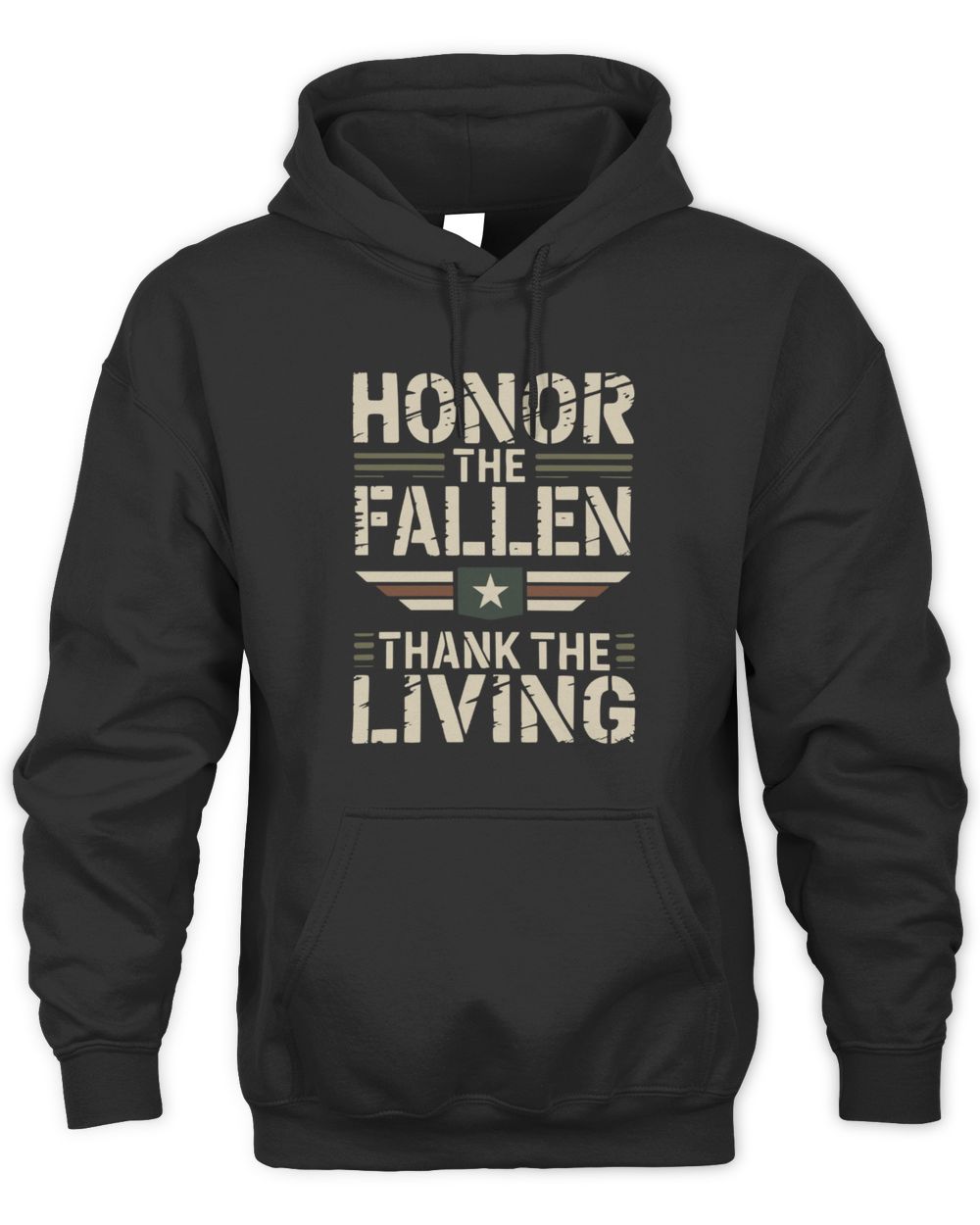 Honor The Fallen Thank The Living Hoodie