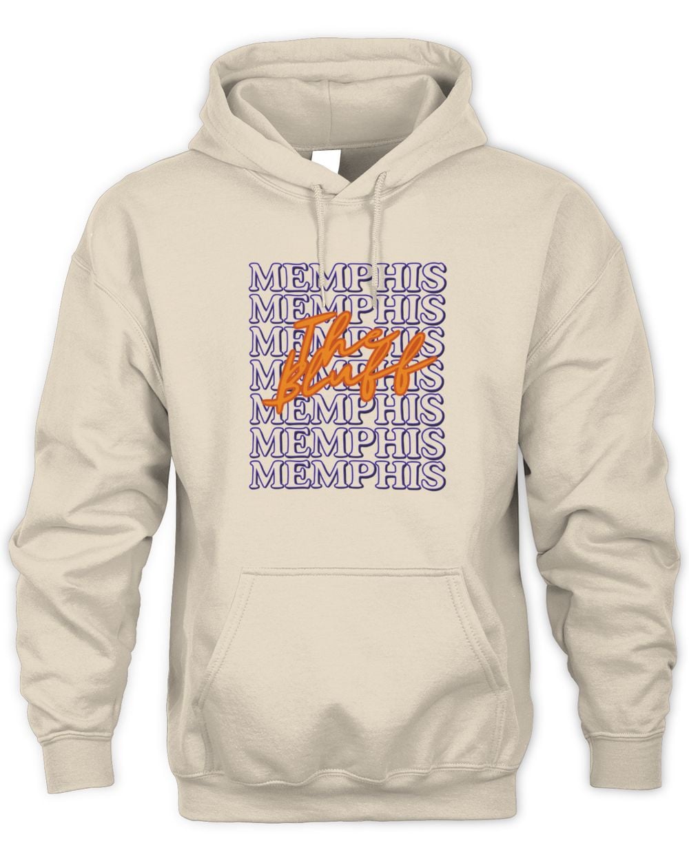Choose901 Merch Shop The Bluff Hoodie Sweatshirt