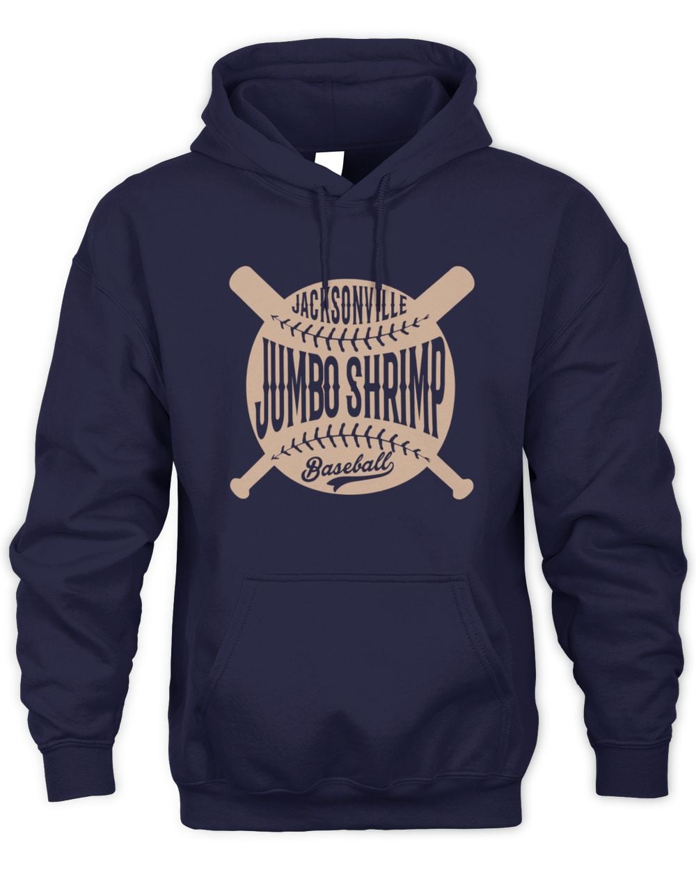 Jacksonville Jumbo Shrimp GoTeez Ghost Runner Hoodie