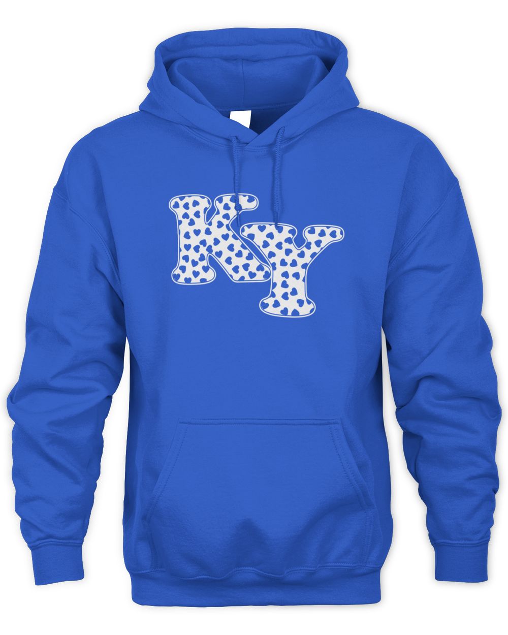 The Kentucky Shop The KY Hearts Hoodie Royal