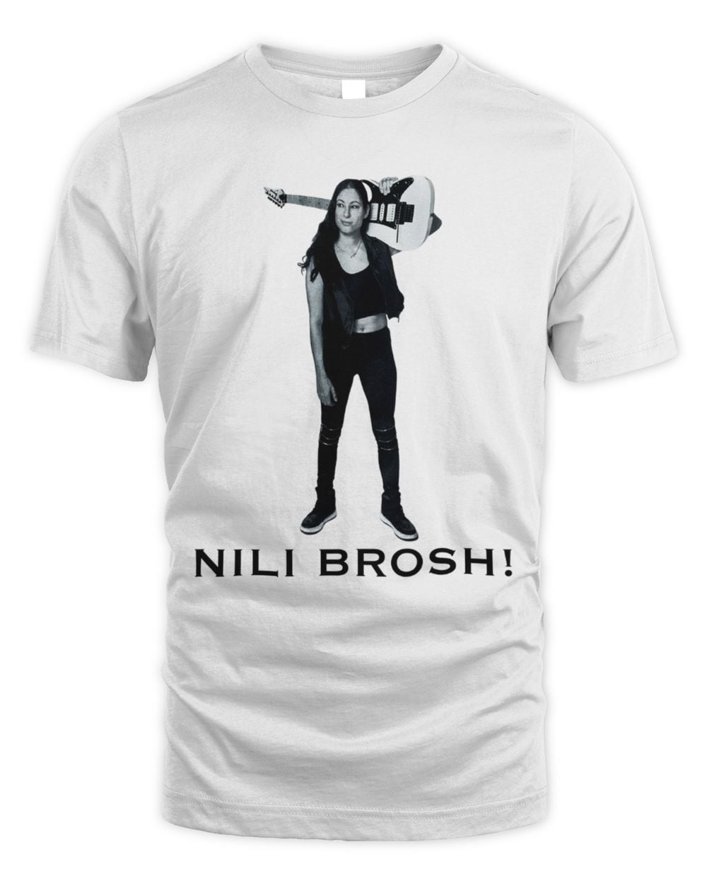 Nili Brosh Exclamation White T-Shirt