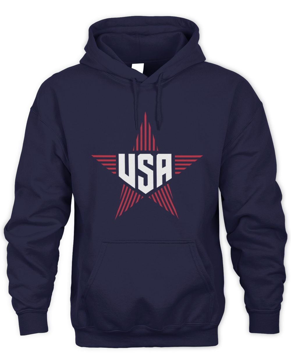 U.S Soccer Uscape 2025 Navy Star Hoodie Sweatshirt