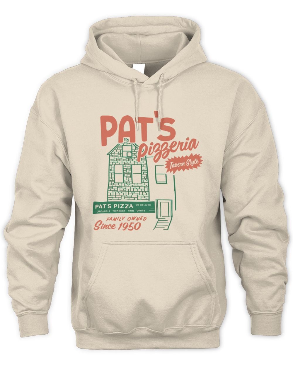 Chitown Clothing Pat's Pizzeria Hoodie Sweatshirt