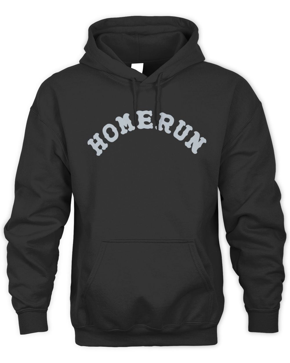 Supply Store Homerun Arch Logo Black Hoodie Sweatshirt
