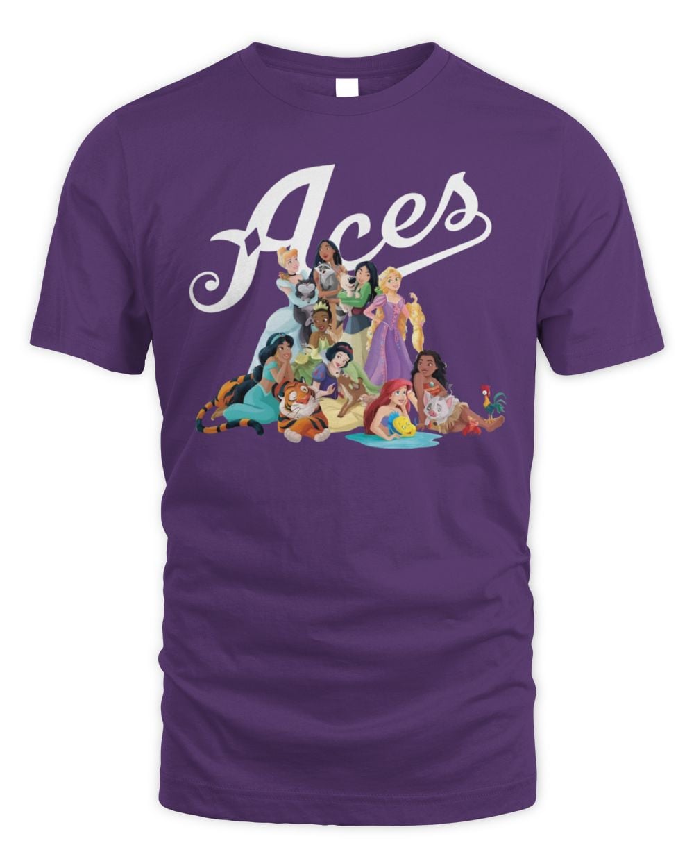 Reno Aces Princess Theme Night Purple Tee