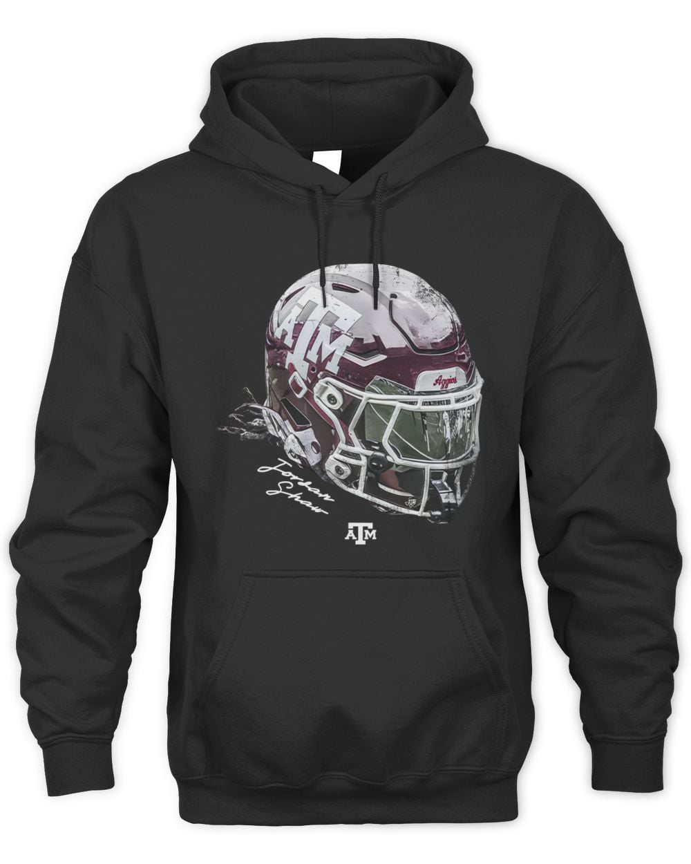 Texas A&M NCAA Football Jordan Shaw Game Face Hoodie Sweatshirt