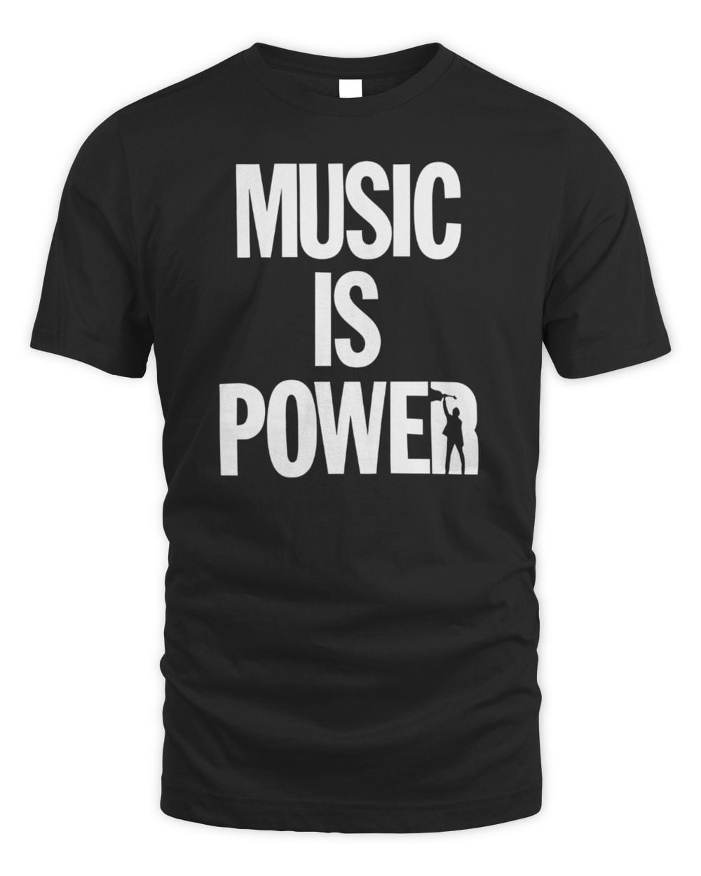 Richard Ashcroft Merch Black Music Is Power T-Shirt