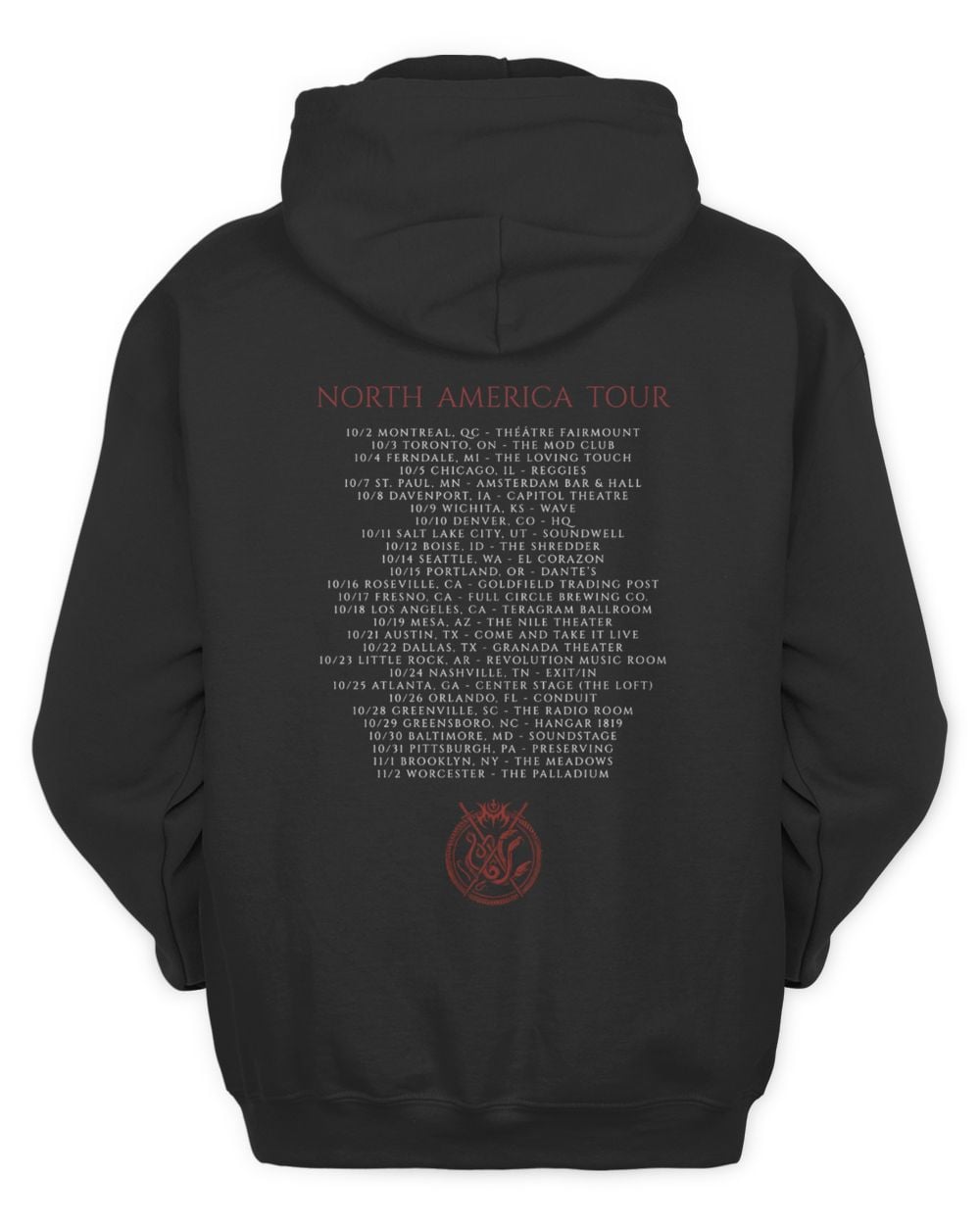 Mental Cruelty "'To Rid Myself of Truth' Tour" Hoodie