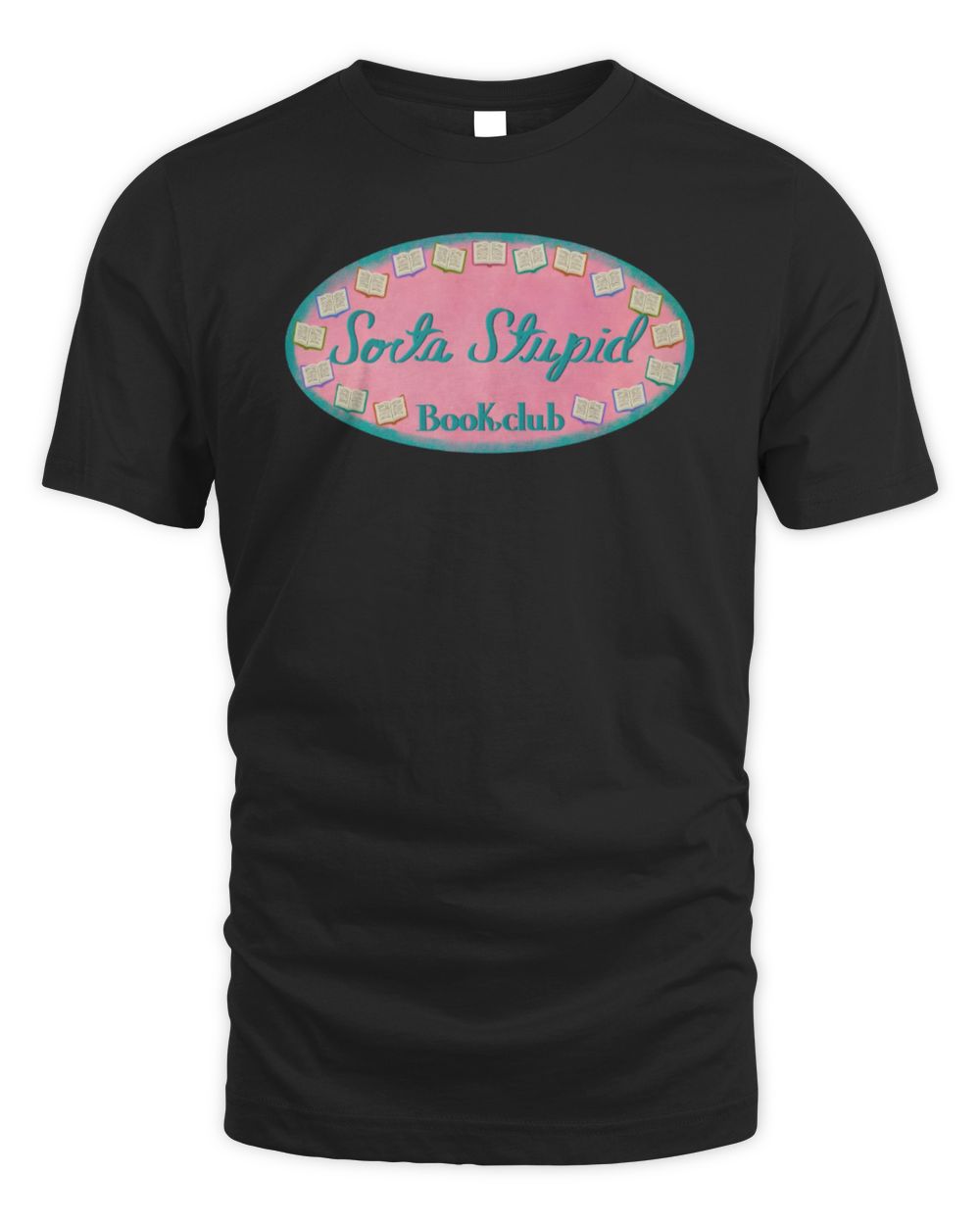Sorta Vintage Sorta Crafty Book Club T-Shirt Black