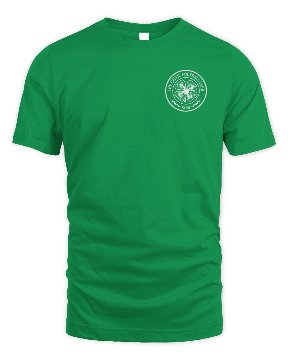 Men's 1863FC Heather Green Celtic Front Back Text Twisted Tri-Blend Slub T-Shirt