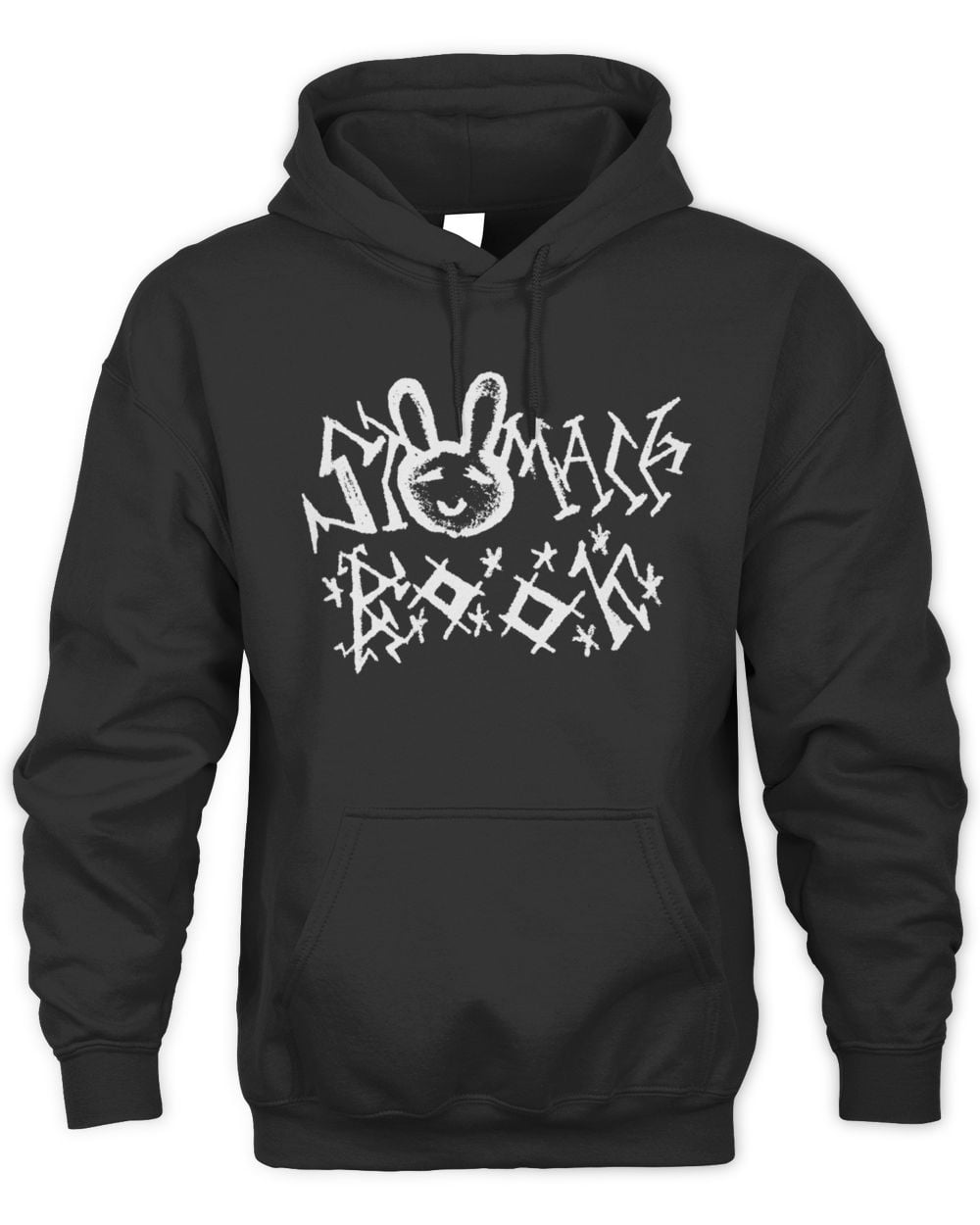 Stomach Book Merch Stomach Book Black Hoodie Sweatshirt