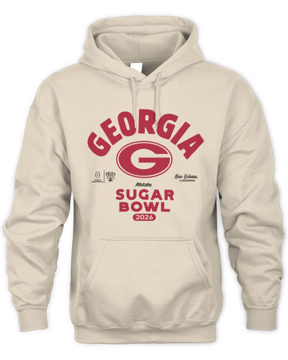 Georgia 2026 Allstate Sugar Bowl Bound Hoodie Sweatshirt