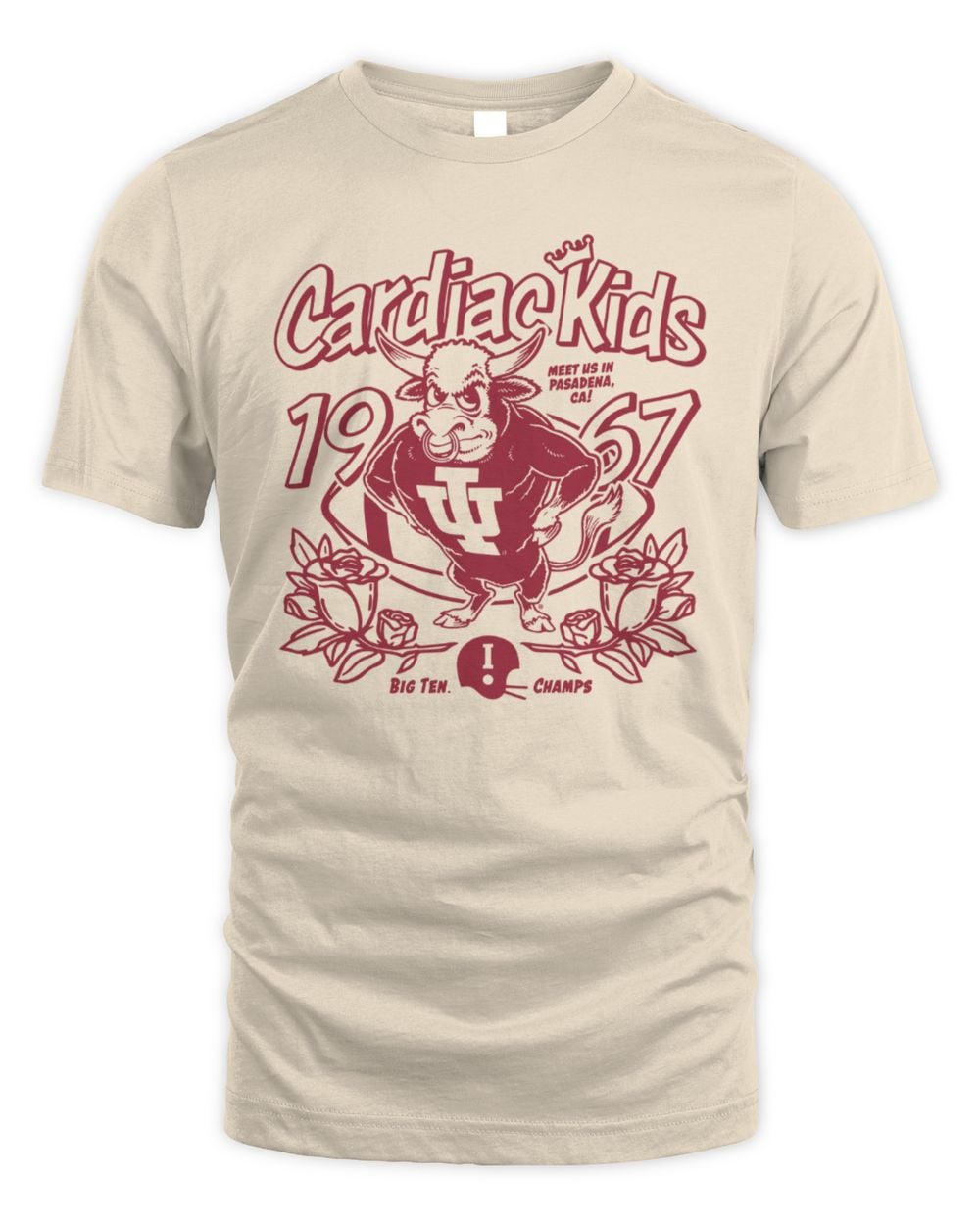 IU Hoosiers Football "Cardiac Kids" 1967 Tee