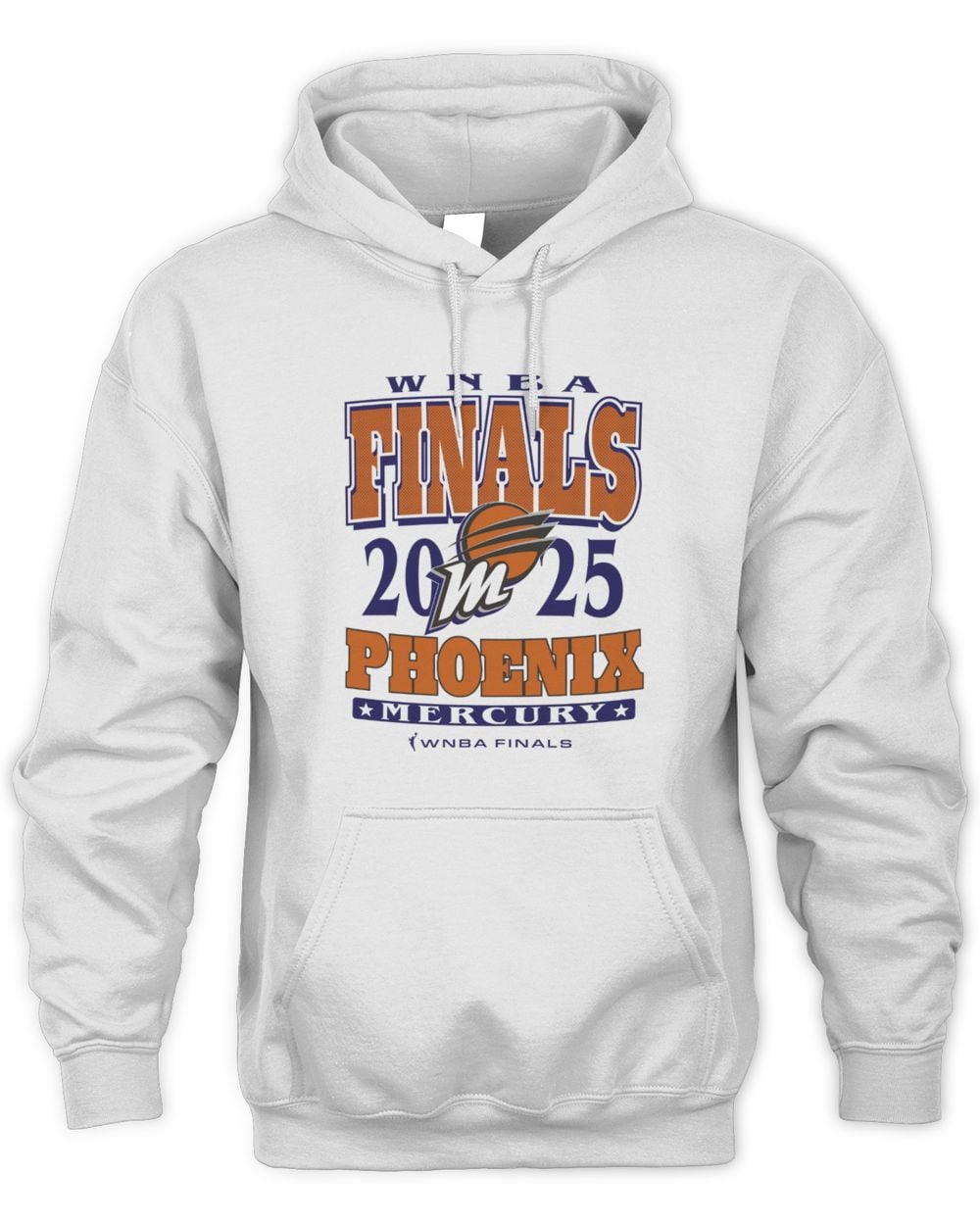 WNBA Official Phoenix Mercury 2025 Finals All Or Nothing Hoodie Sweatshirt