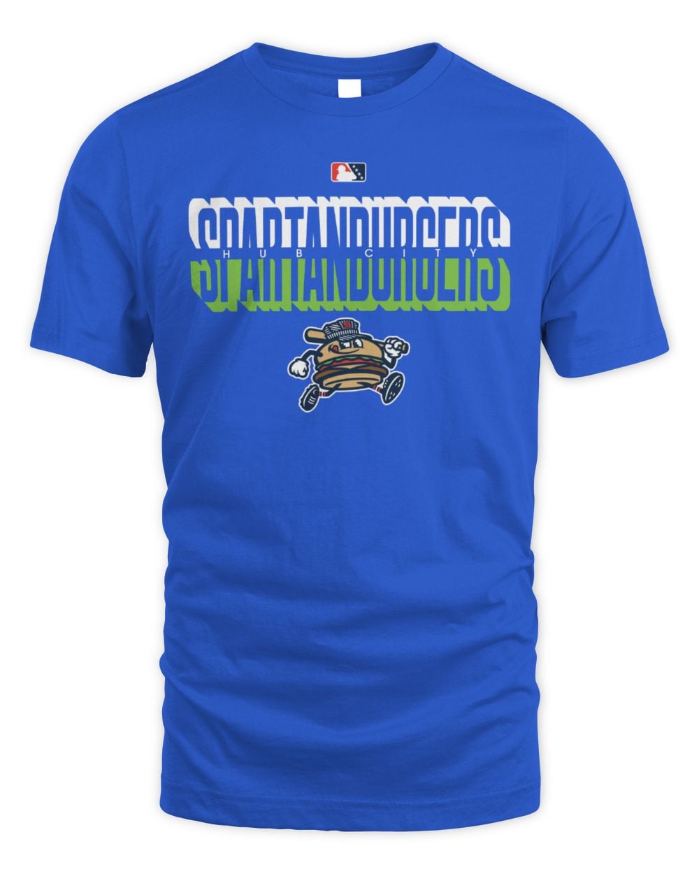 Hub City Spartanburgers Royal Blue T-Shirt