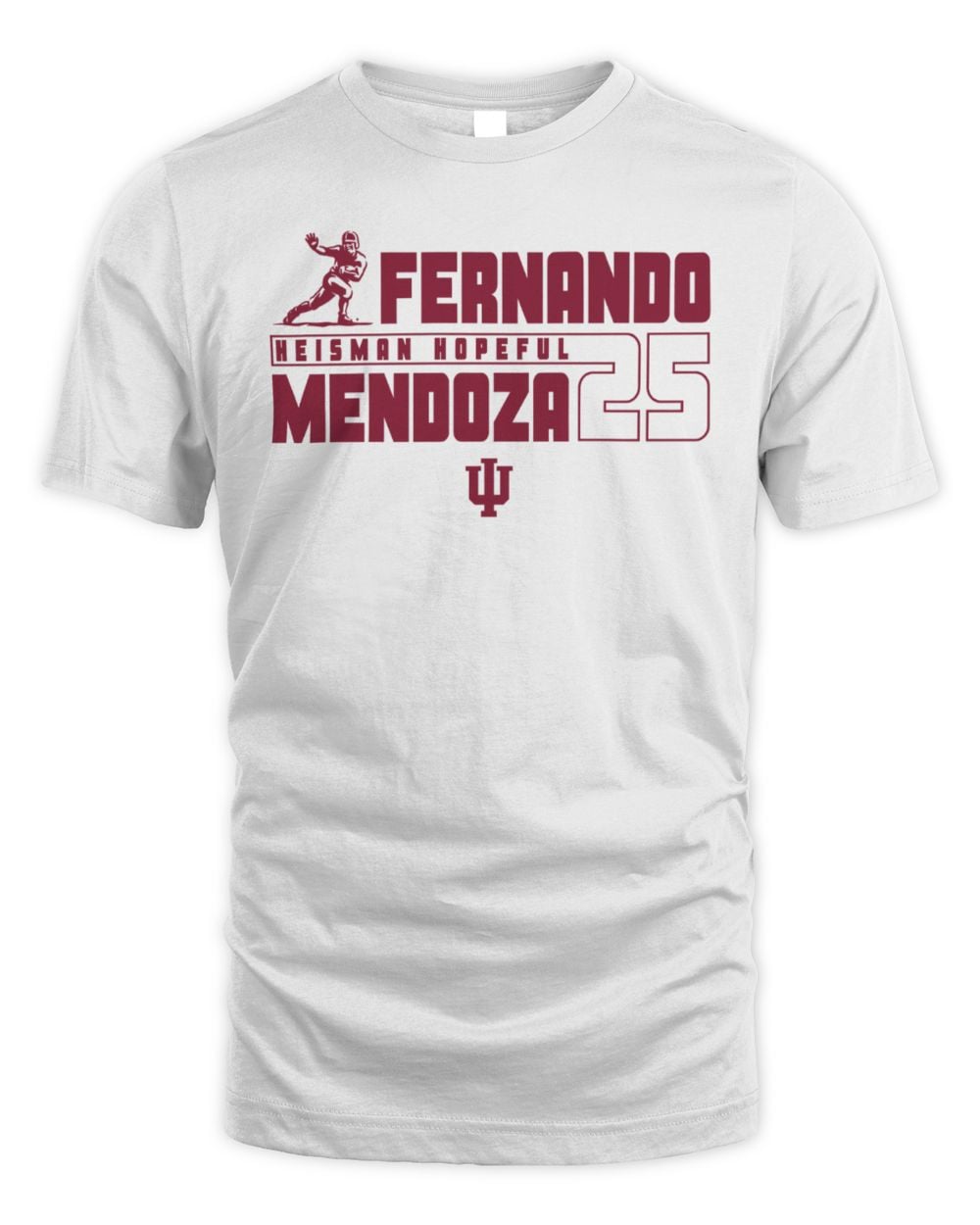 Fernando Mendoza Indiana White Heisman Hopeful Tee