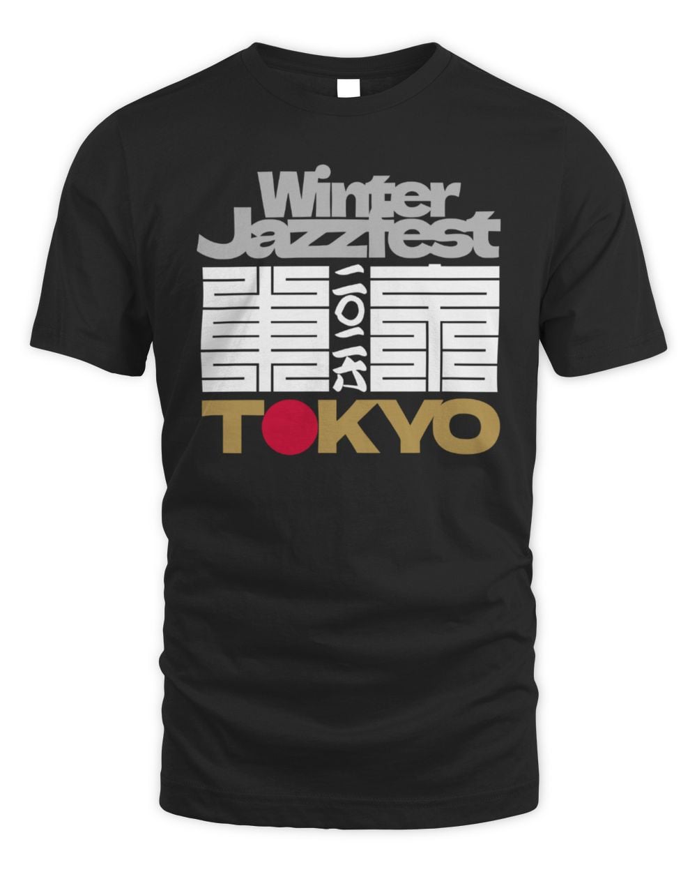 Winter Jazzfest Tokyo T-Shirt Black