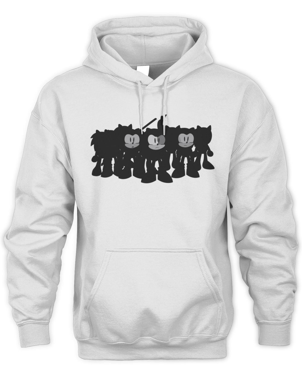 Mashed First Life White Hoodie Sweatshirt