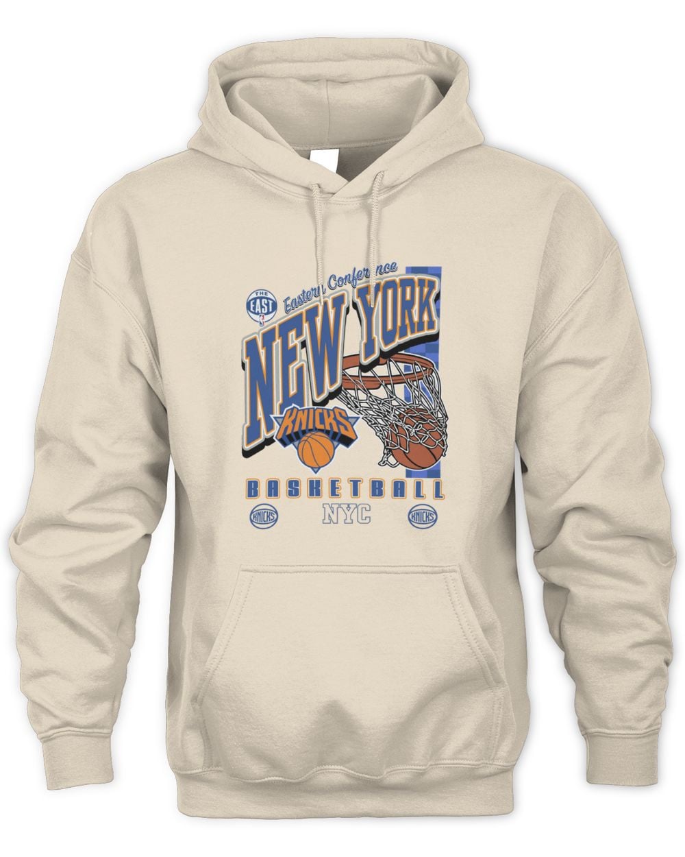 New York Knicks 2025 City Edition Stone Hoodie Sweatshirt