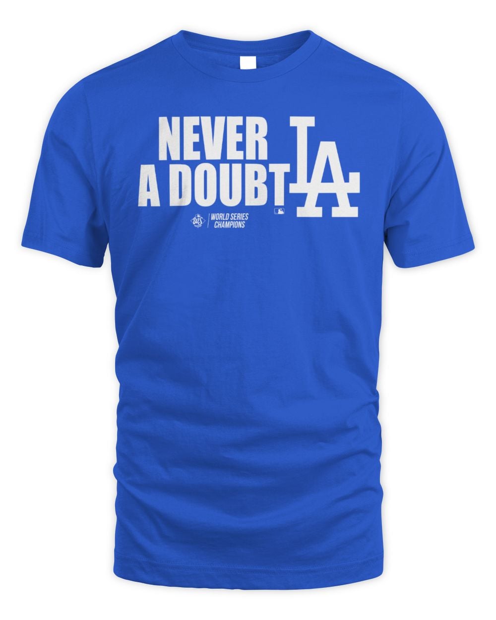 Men's Royal Los Angeles Dodgers 2025 World Series Champions Batting Cleanup T-Shirt