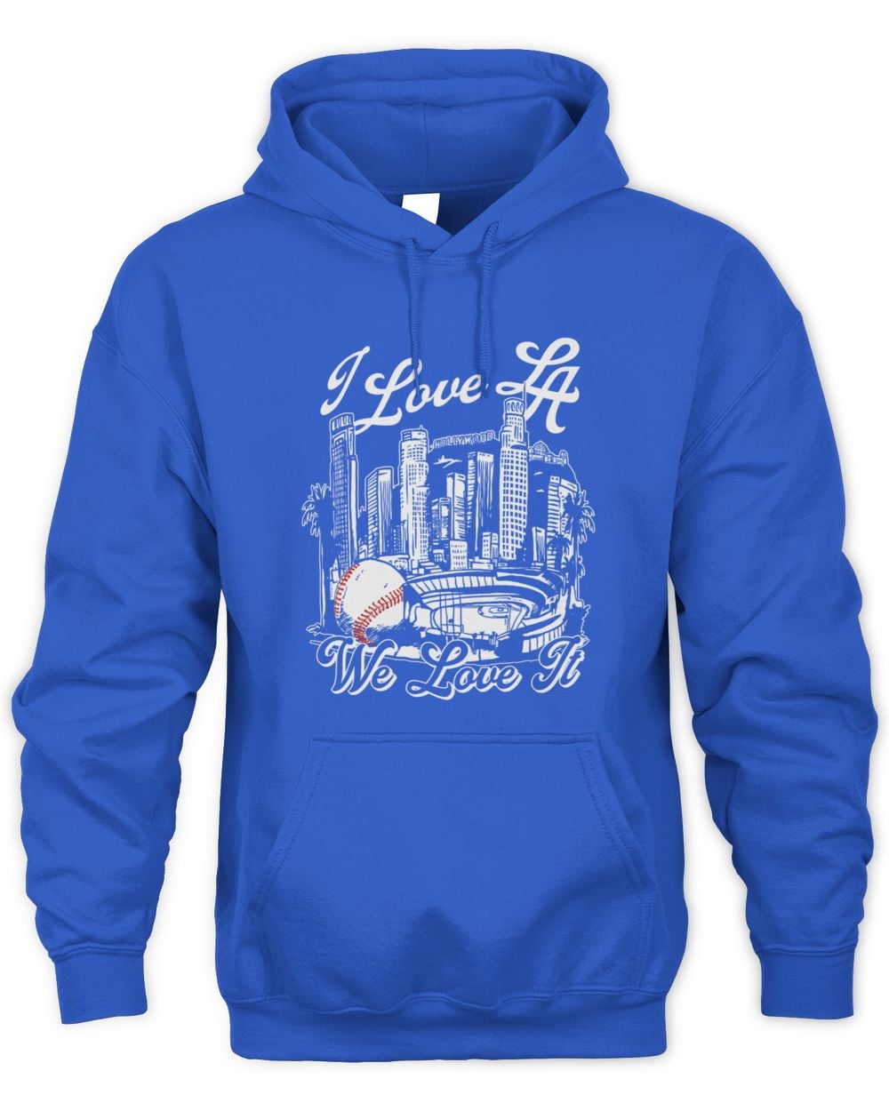 Barstool Sports I Love LA Hoodie Sweatshirt