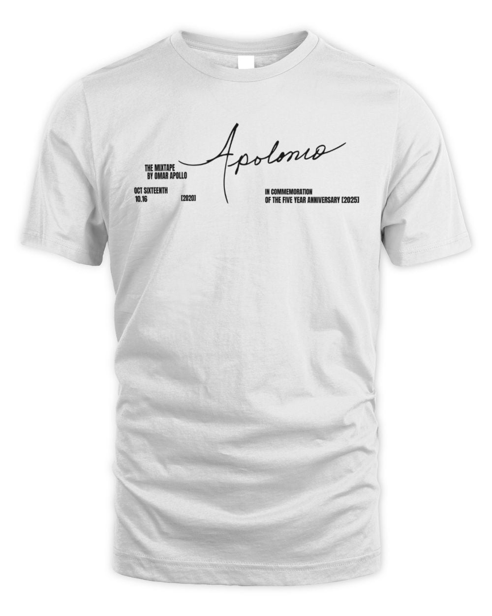 Omar Apollo Apolonio Anniversary Tee