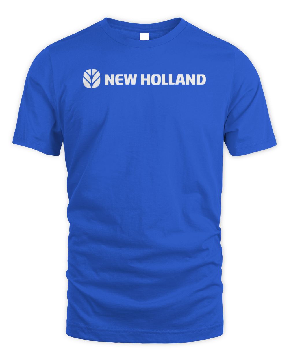New Holland Logo Blue Short Sleeve T-Shirt