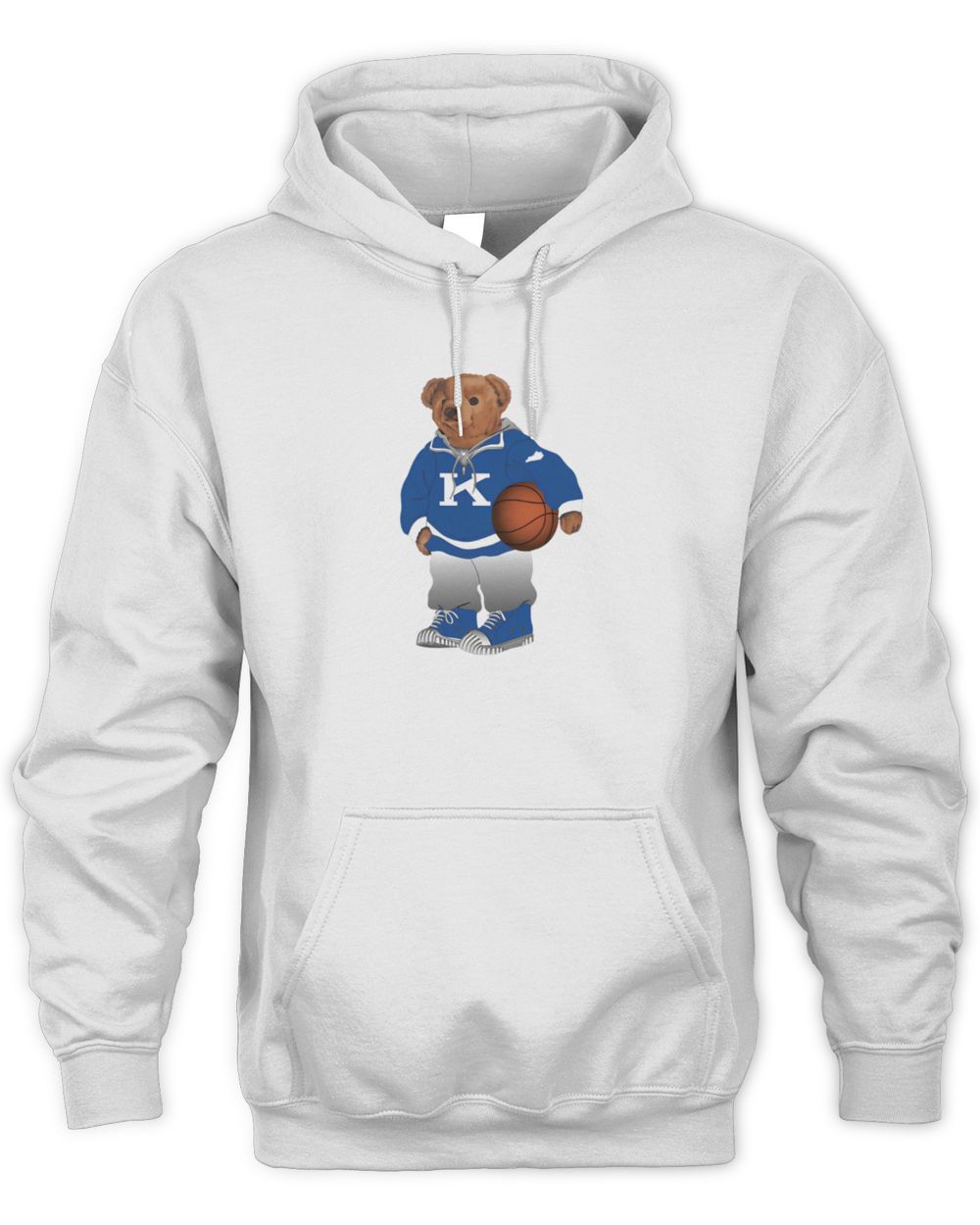 Kentucky Branded Power K Basketball Bear Official Hoodie