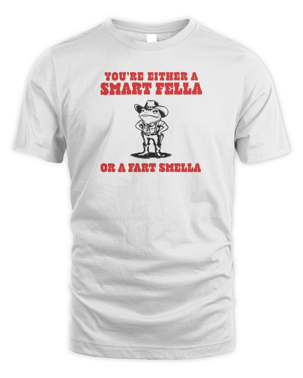 Official Fart Smella T-Shirt White