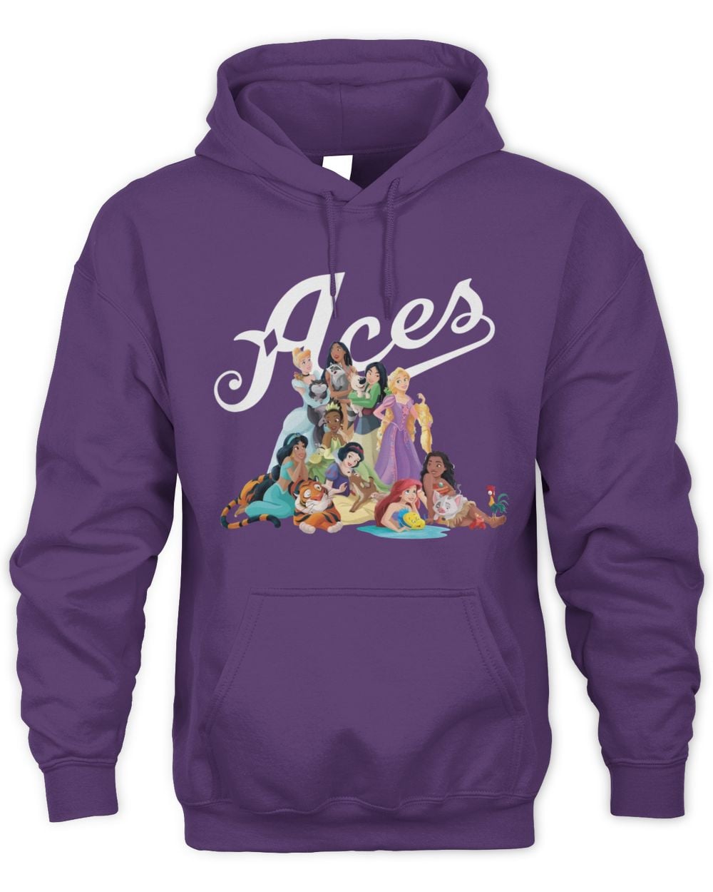 Reno Aces Princess Theme Night Purple Hoodie Sweatshirt