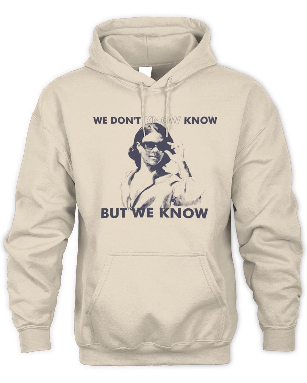 Club Candace Shop We Know Glasses Hoodie Sweatshirt