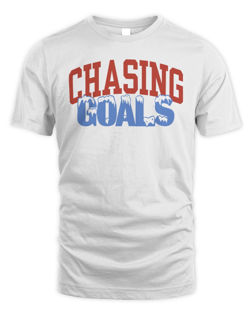 Barstool Sports White Chasing Goals T-Shirts