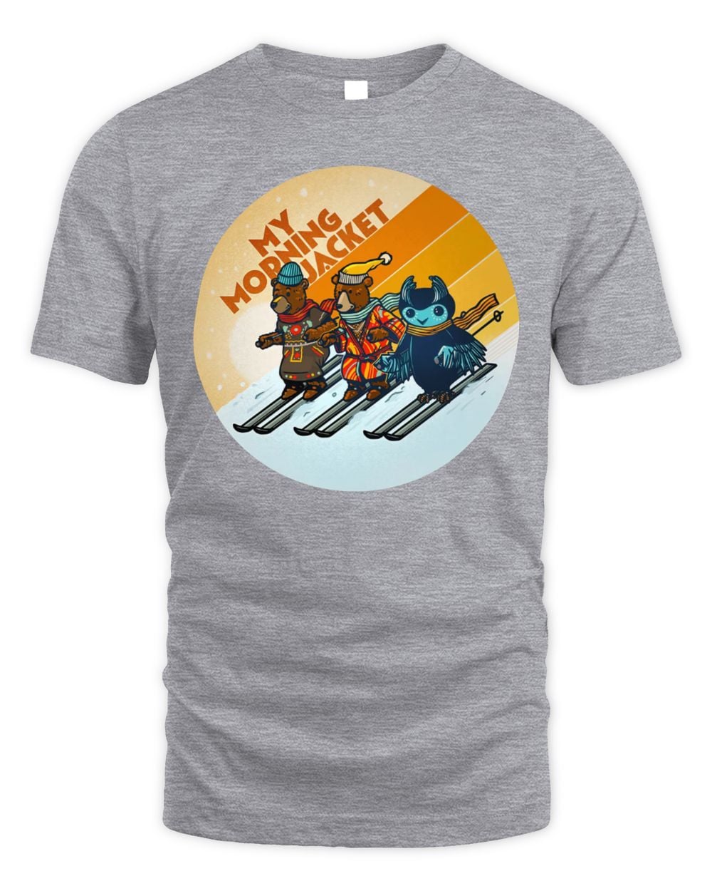 My Morning Jacket Group Ski Tee Shirt
