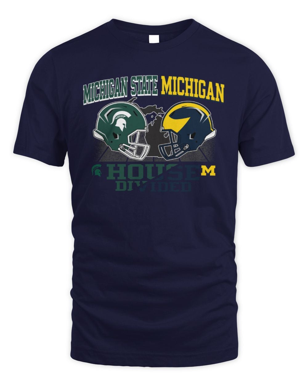 Michigan Wolverines Football Football Paul Brawl Short Sleeve T Shirt
